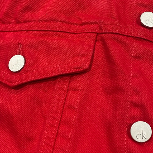 Calvin Klein Jean jacket size medium - Picture 5 of 7